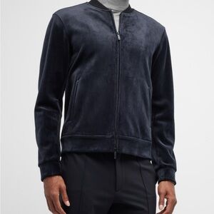 Authentic Emporio Armani velvet full size sweatshirt